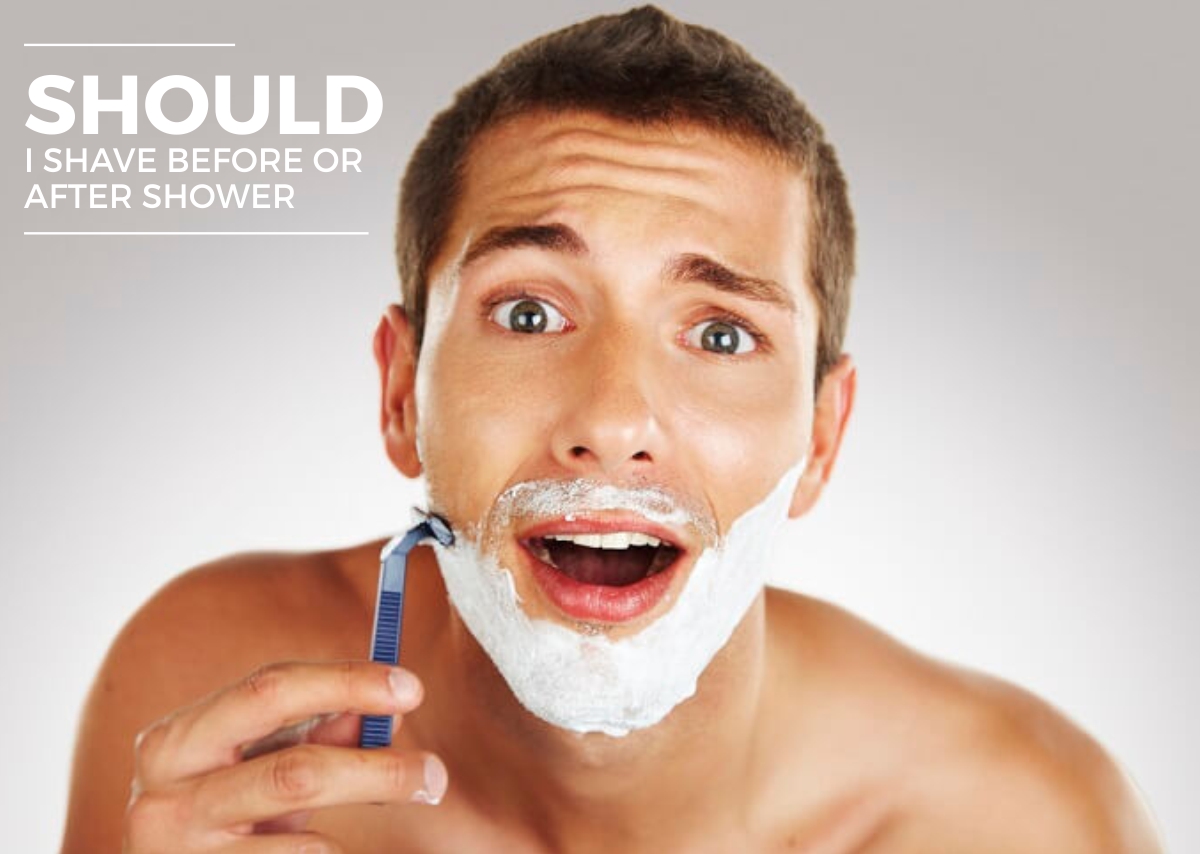 Should I Shave Before or After Shower? - Barbers Corner