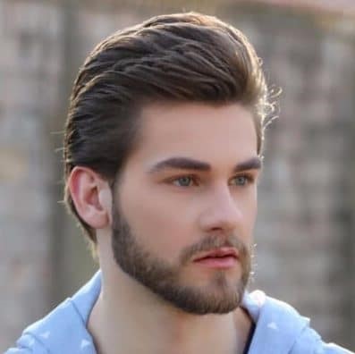 hairstyle with beard