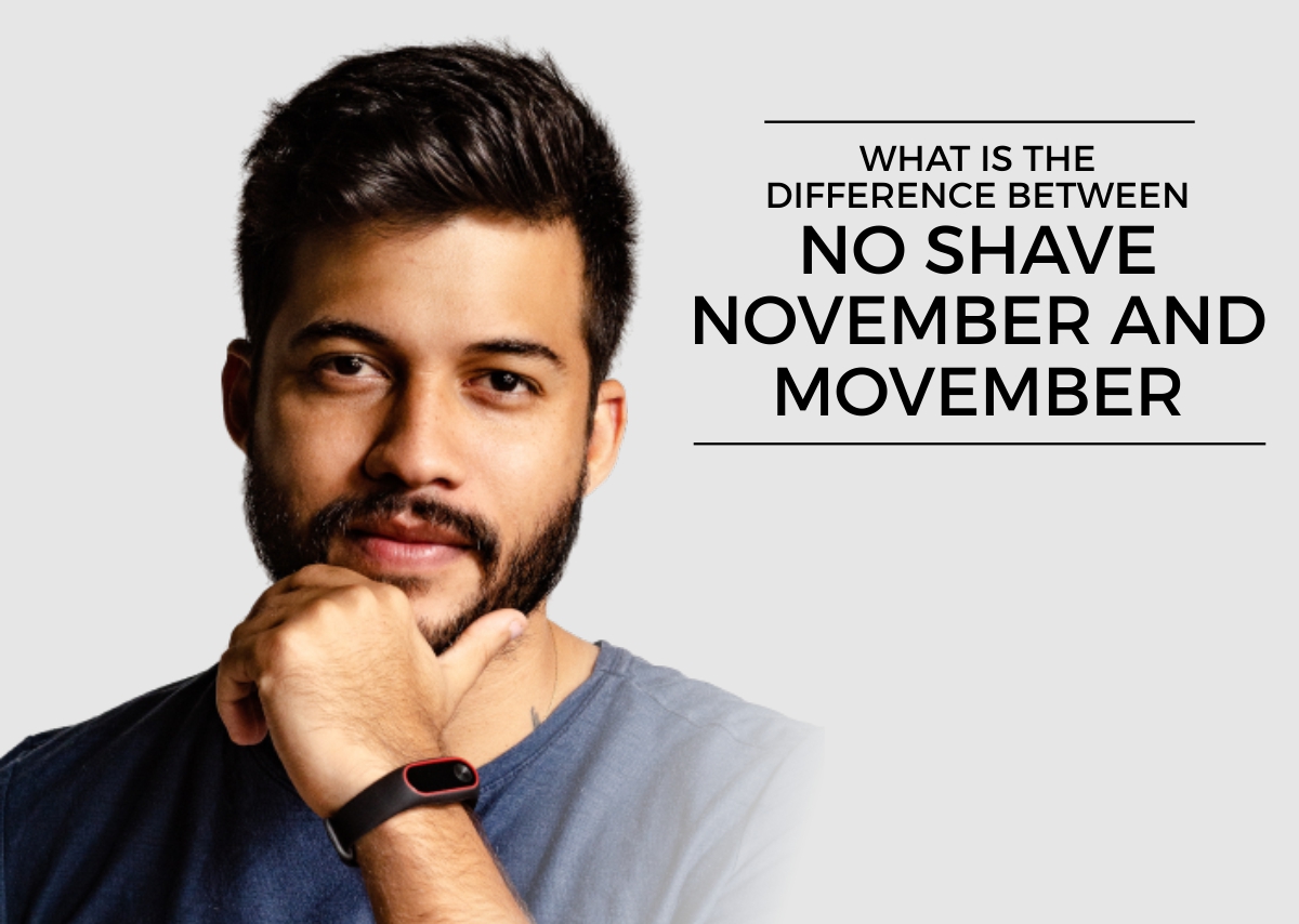 What is the difference between no shave november and movember