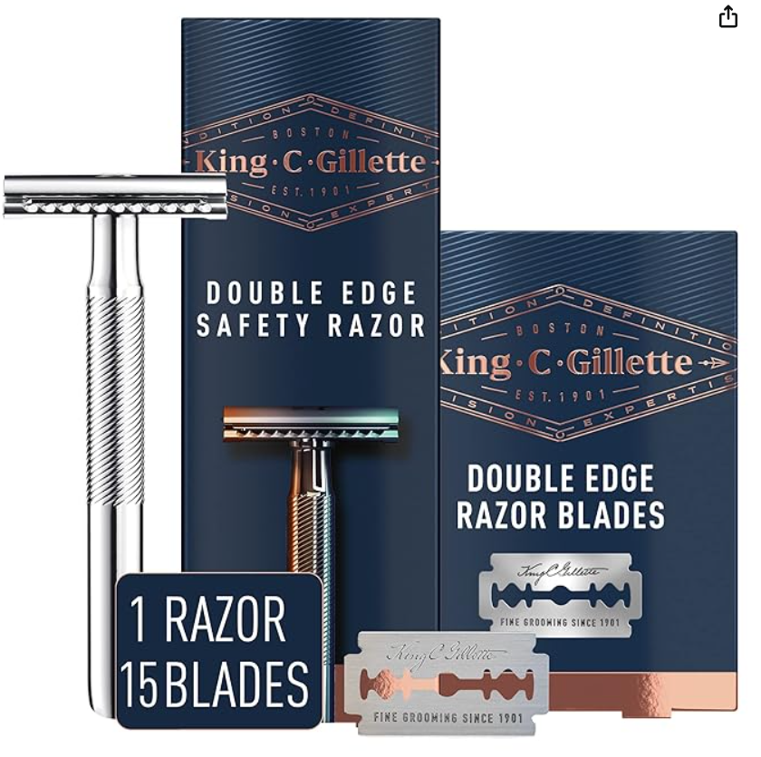 King C Gillette Safety Razor