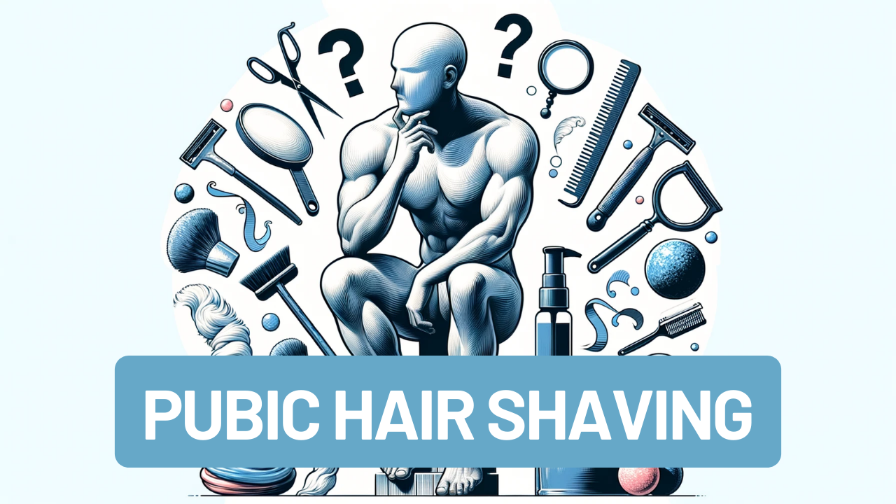 Should you shave your pubic hair against the grain